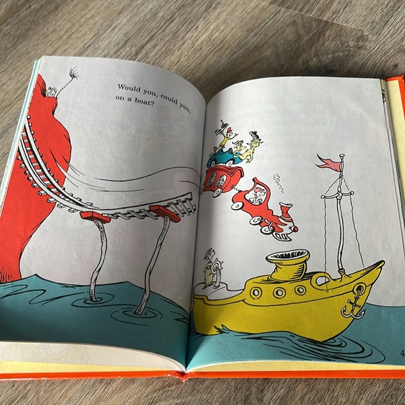 Dr. Seuss Green Eggs and Ham Hardcover Book - Picture 6 of 14